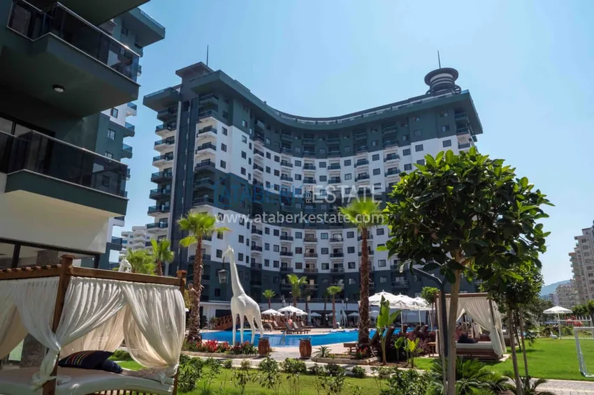 1+1 apartment for rent in Mahmutlar in a complex with A94 hotel infrastructure 12 