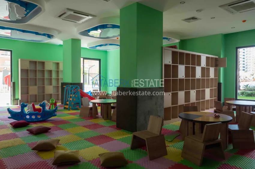 1+1 apartment for rent in Mahmutlar in a complex with A94 hotel infrastructure 41 