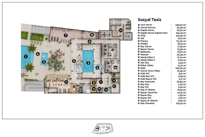 Buy cheap An exclusive project of a premium residential complex in the Oba area 40 