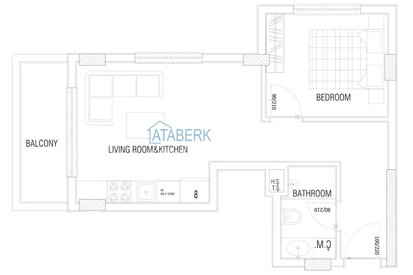 Buy cheap Apartments from a developer in Kargicak in a new investment project 6