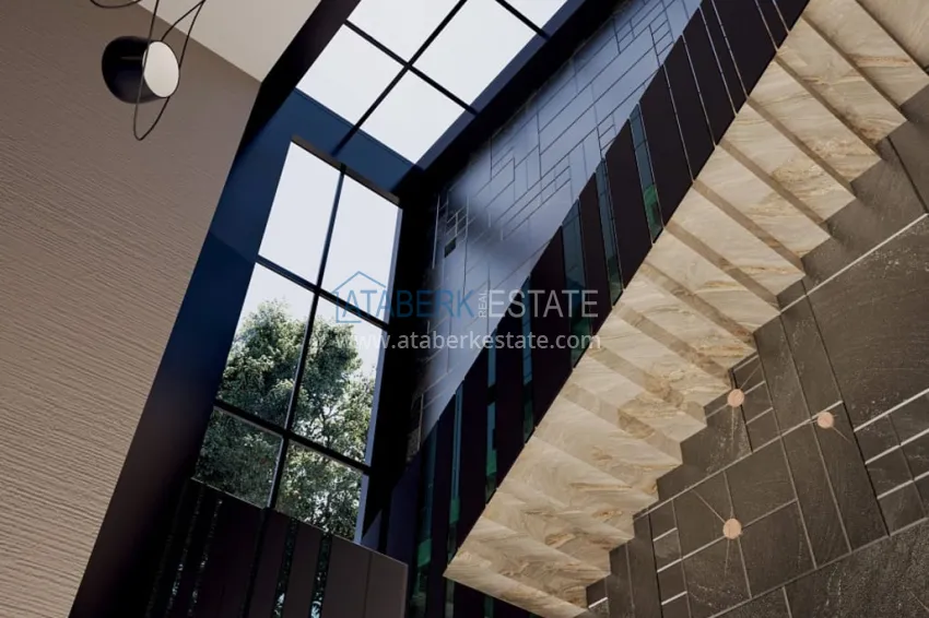 Purchase Private villa complex under construction in Kargicak 5 