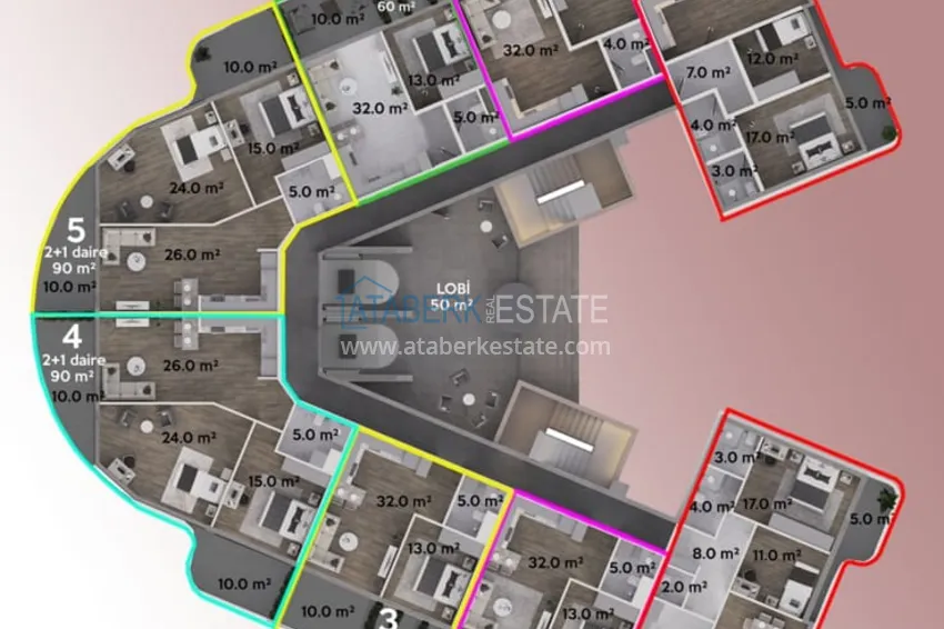 Buy cheap New project under construction. Apartments in Gazipasa from the developer 11 