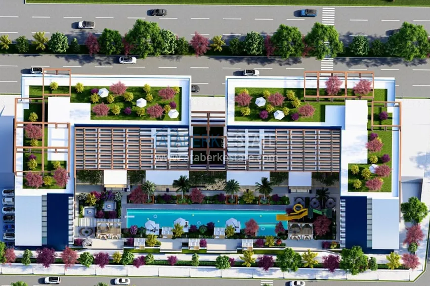 A new investment project of a premium class residential complex in the Tomyuk-Mersin area 5 
