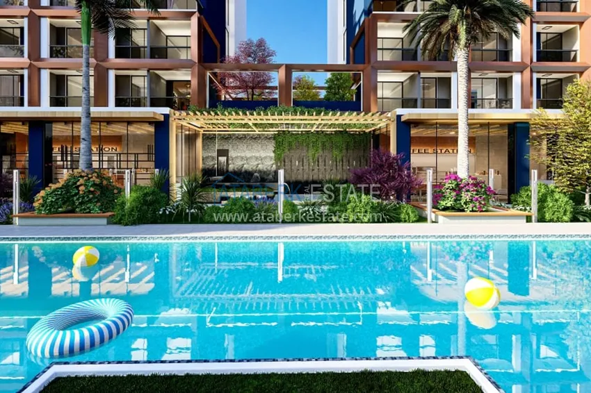 A new investment project of a premium class residential complex in the Tomyuk-Mersin area 4 