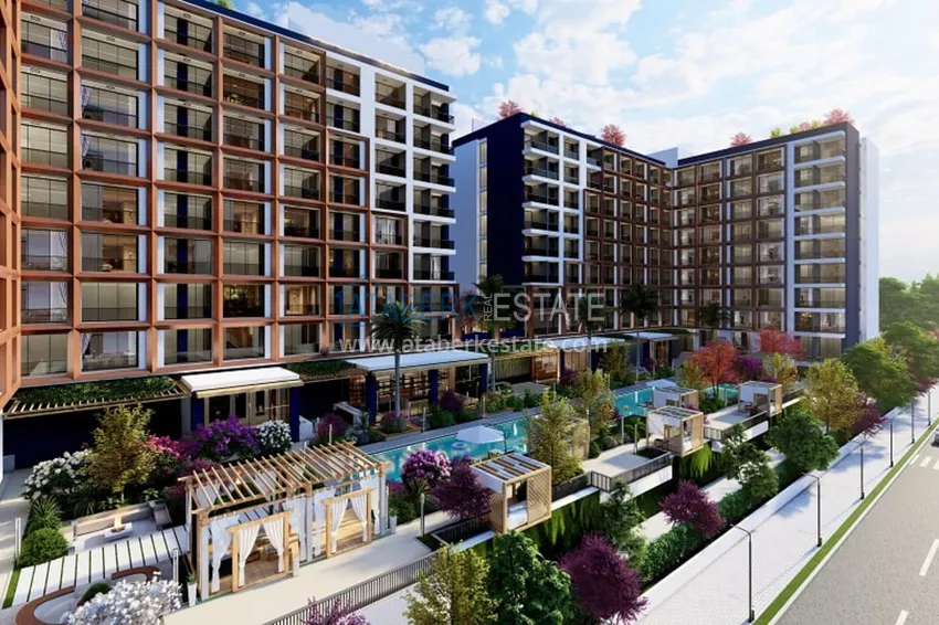 A new investment project of a premium class residential complex in the Tomyuk-Mersin area 1 