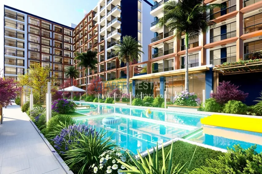 A new investment project of a premium class residential complex in the Tomyuk-Mersin area 7 