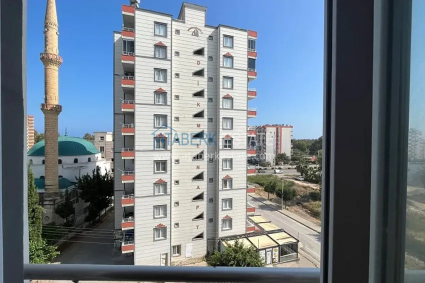 Apartment 2 + 1 with a separate kitchen 500 meters from the sea in the Davultepe-Mersin area 14 