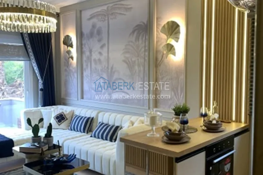 Purchase 1+1 apartments in a stylish residential complex under construction Arpacbakhshish-Mersin 4 