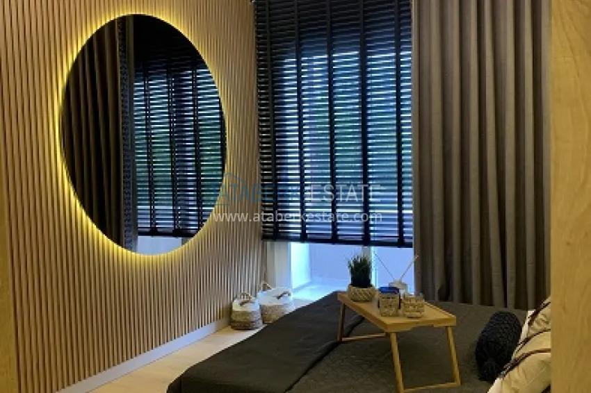 Purchase Apartments 1 + 1 in a complex under construction with infrastructure in Cesmeli-Mersin 4 