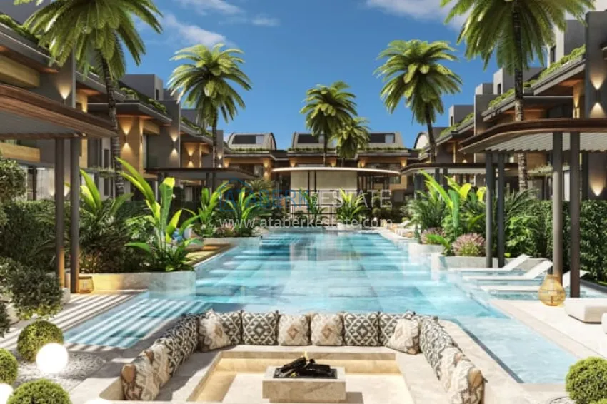 New project of villa complex in Antalya, Doşemealti district directly from the developer with the right to citizenship 1 