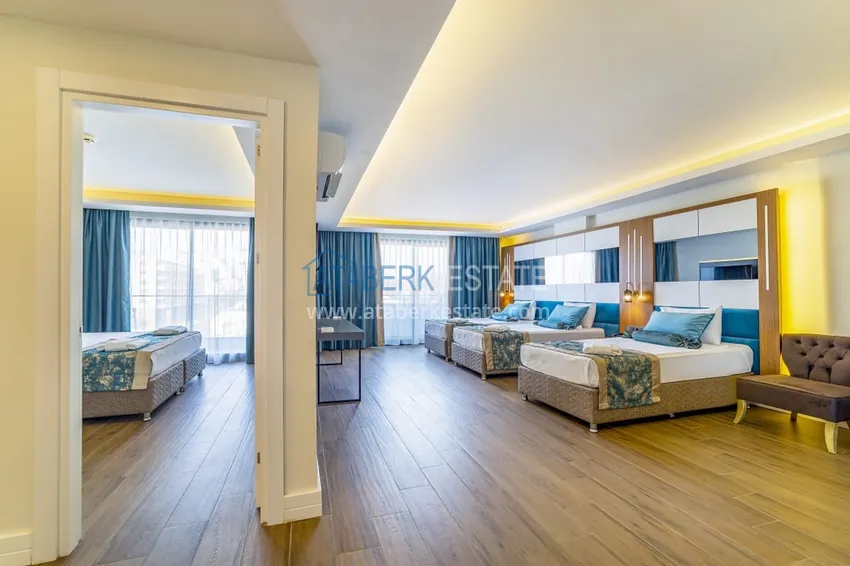 Purchase  Furnished apartments in a five-star hotel with the possibility of obtaining citizenship - Alanya, Konakli 9 
