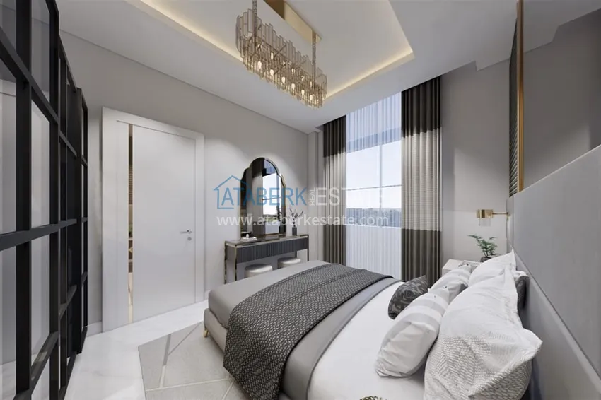 Purchase Apartments from the developer in a boutique complex in Alanya, Demirtash district 11