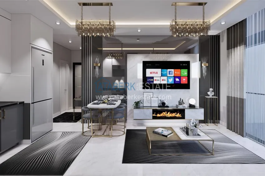 Purchase Apartments from the developer in a boutique complex in Alanya, Demirtash district 7