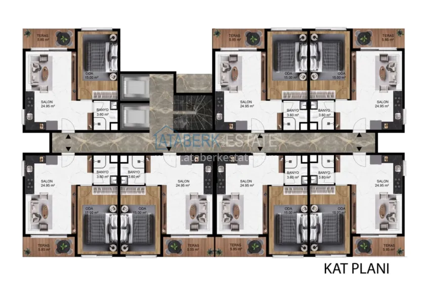 Buy cheap Investment property under project in Payallar - Alanya 1 