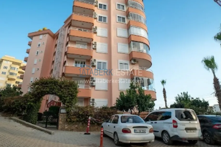 2+1 apartment with furniture and mountain views just 350 meters from the sea, Tosmur district — Alanya 2 