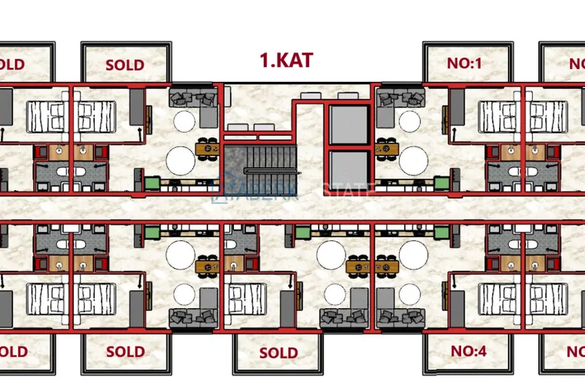 Buy cheap Liquid real estate in Alanya from the developer - a new residence in the Oba area  2 