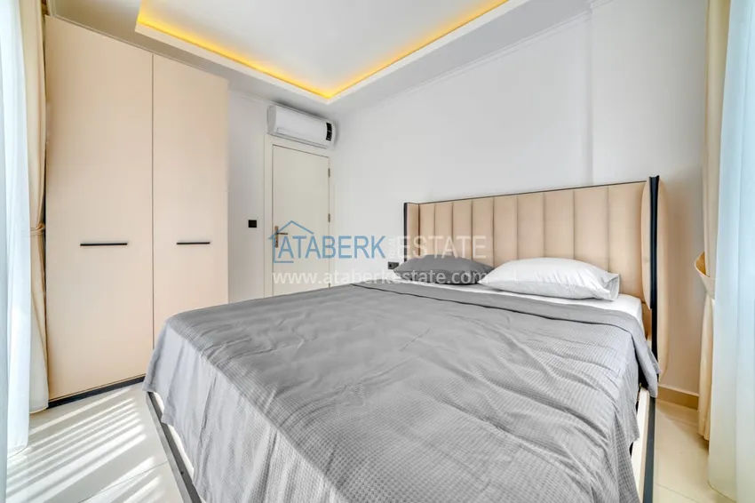 Purchase Furnished 2+1 apartment for sale in the center of Alanya just 100 meters from the beach 12