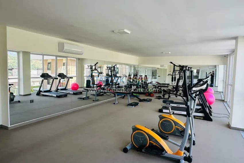 Rent a semi-detached villa in a cottage village — Alanya Kargicak district No. 53 10 