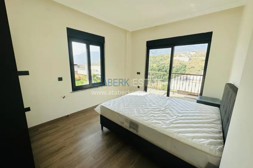 Purchase  Rent a semi-detached villa in a cottage village — Alanya Kargicak district No. 53 11 