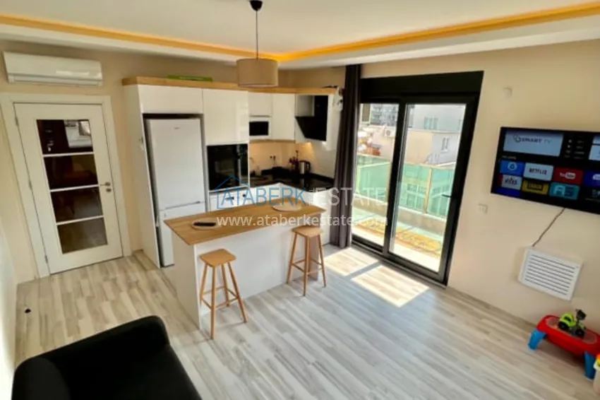 Purchase One-bedroom apartment completely ready for living in Alanya, Tosmur district 11 