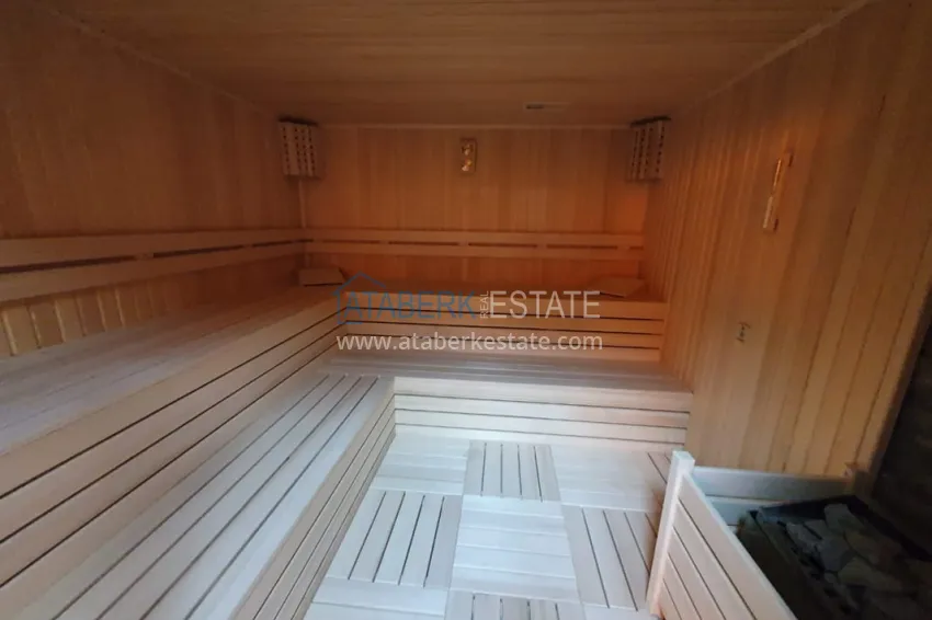 Furnished penthouse with views in a complex on the main street of Mahmutlar district 14 