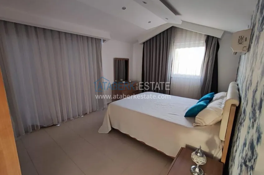 Purchase  5+1 penthouse duplex in the center of Alanya Cleopatra beach area 11 