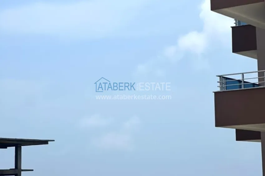 Purchase  Apartment 1 + 1 with furniture, a glazed balcony and a sea view - Alanya, Payallar district 8 