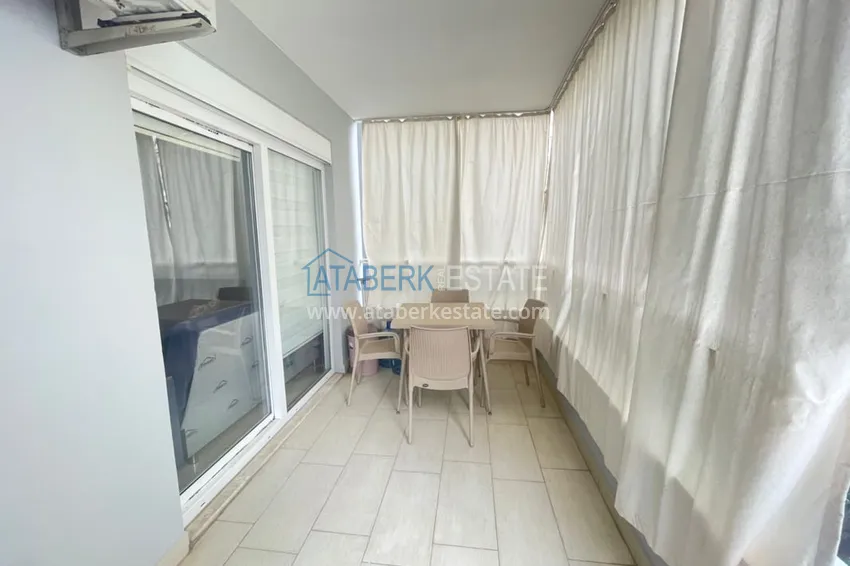 Purchase  Apartment 1+1 furnished in a complex with good infrastructure, Cikcilli district — Alanya 14 