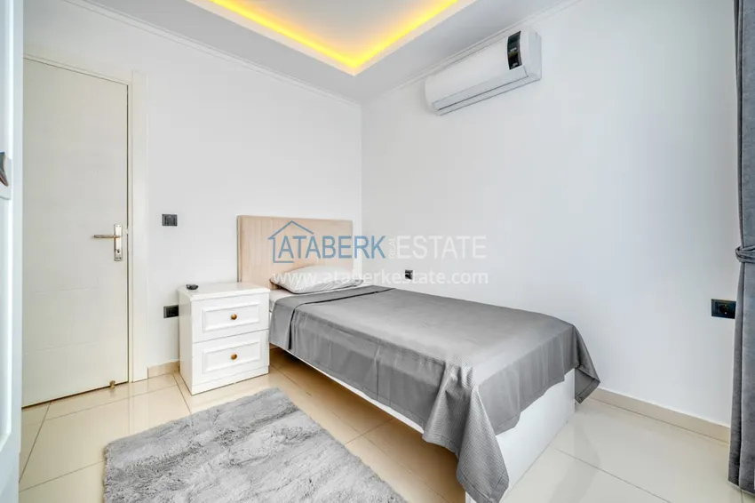 Purchase Furnished 2+1 apartment for sale in the center of Alanya just 100 meters from the beach 15