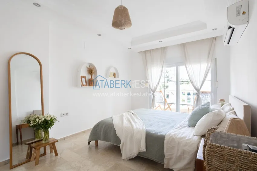 Purchase Apartment 2 + 1 with designer renovation and sea views, Avsallar area - Alanya 15 