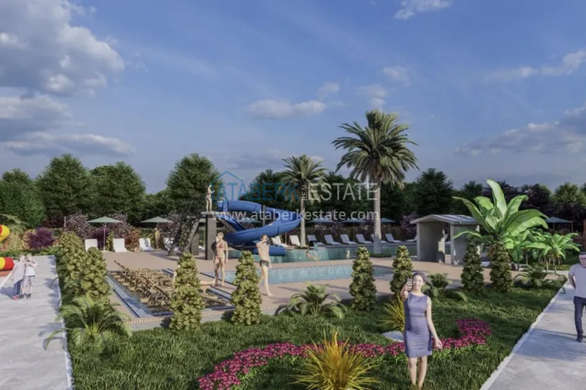 Apartments at affordable prices in a residential complex under construction Cesmeli-Mersin 11