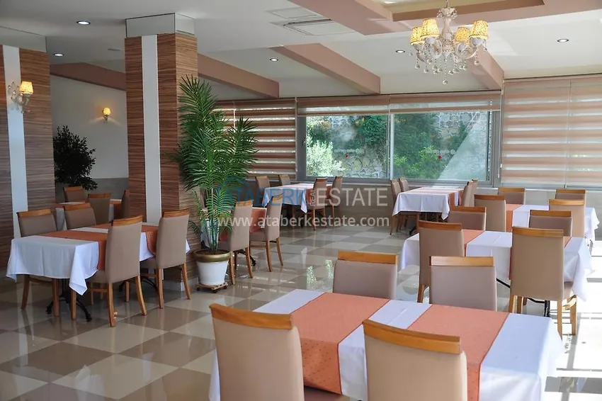 Apartment 1+1 furnished with a glazed balcony and sea views, Avsallar area - Alanya 17