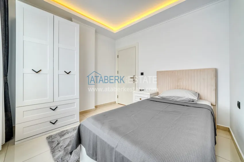 Purchase Furnished 2+1 apartment for sale in the center of Alanya just 100 meters from the beach 16