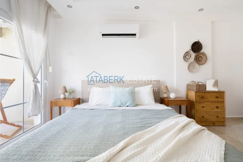 Purchase Apartment 2 + 1 with designer renovation and sea views, Avsallar area - Alanya 16 