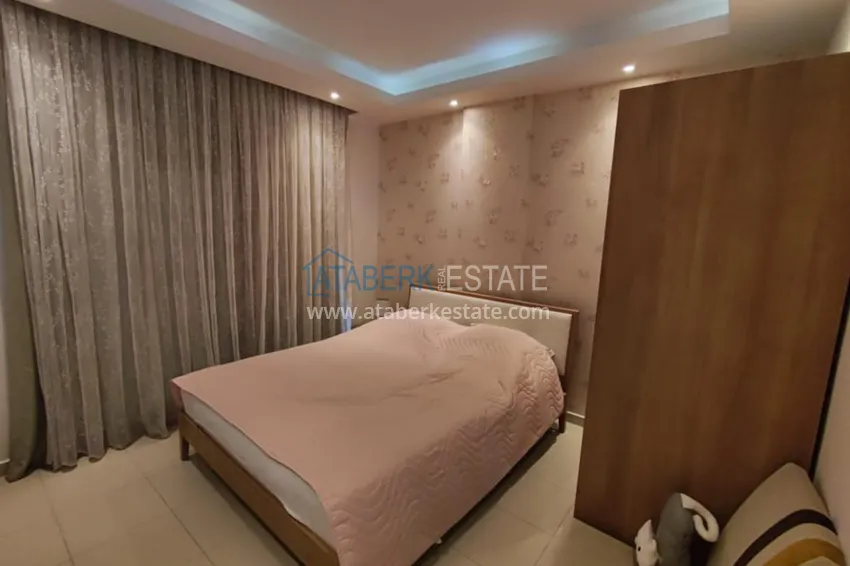 Purchase  5+1 penthouse duplex in the center of Alanya Cleopatra beach area 15 