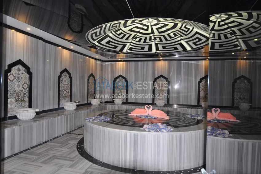 Apartment 1+1 furnished in a complex with good infrastructure, Cikcilli district — Alanya 17 