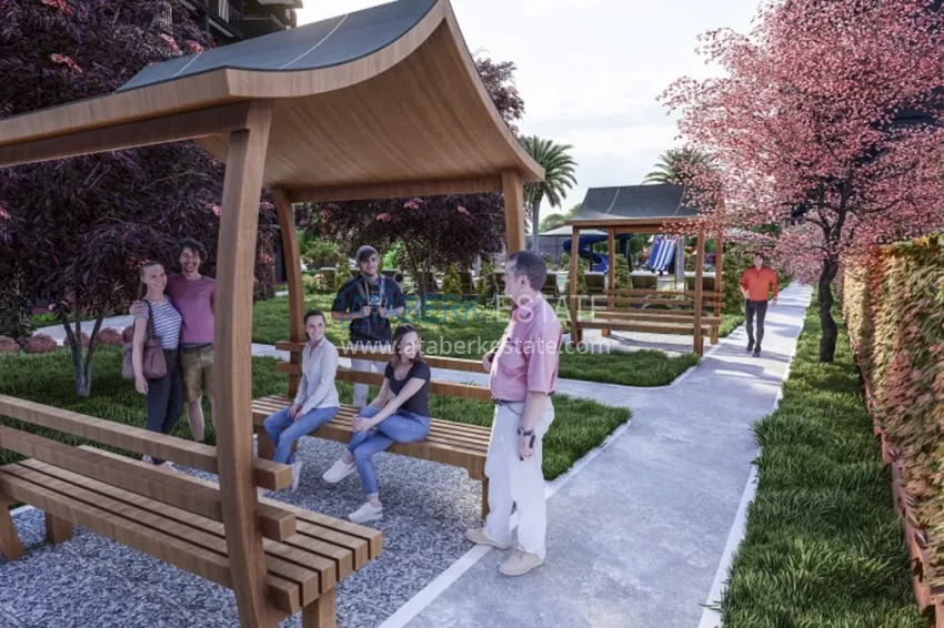 Apartments at affordable prices in a residential complex under construction Cesmeli-Mersin 12