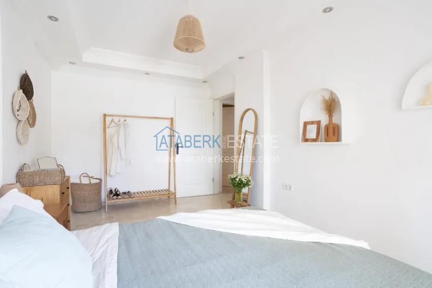 Purchase Apartment 2 + 1 with designer renovation and sea views, Avsallar area - Alanya 18 