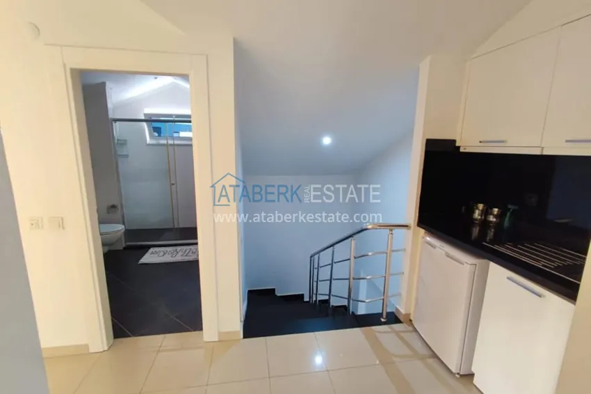 Purchase  5+1 penthouse duplex in the center of Alanya Cleopatra beach area 19 