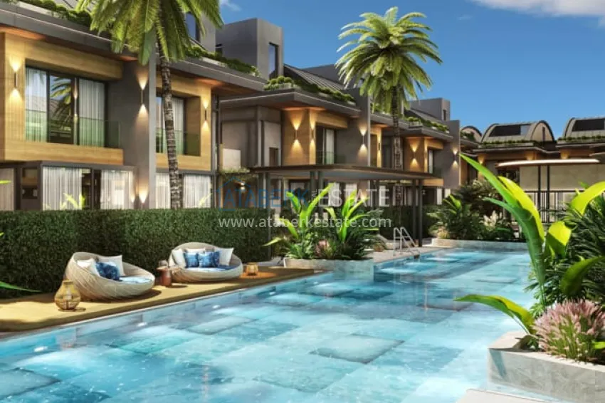 New project of villa complex in Antalya, Doşemealti district directly from the developer with the right to citizenship 2 