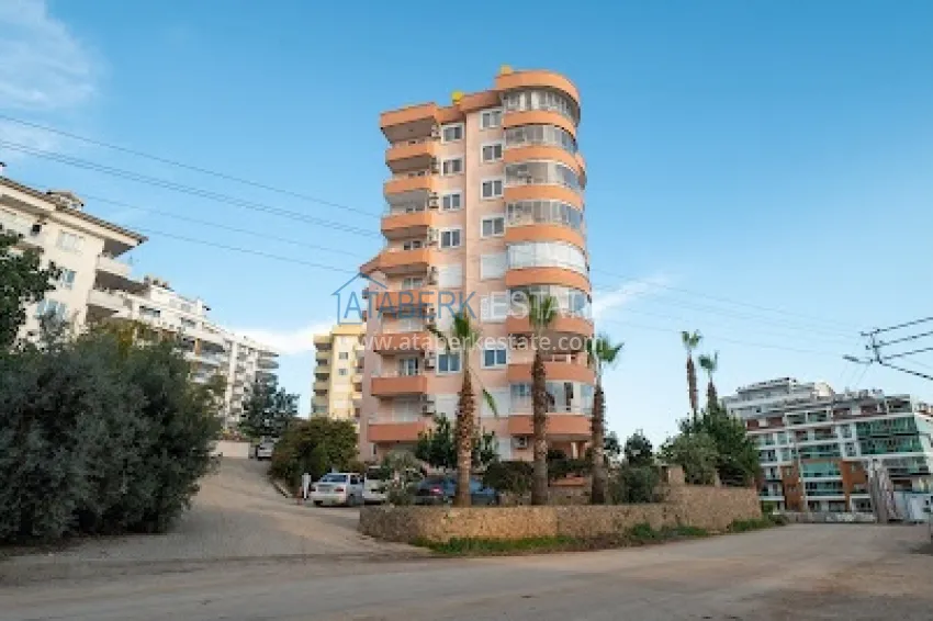 2+1 apartment with furniture and mountain views just 350 meters from the sea, Tosmur district — Alanya 4 