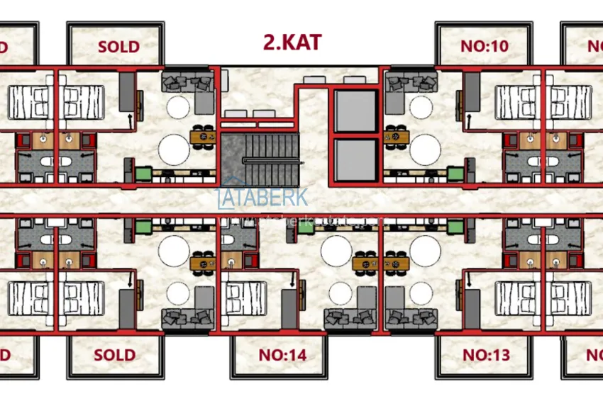 Buy cheap Liquid real estate in Alanya from the developer - a new residence in the Oba area  3 