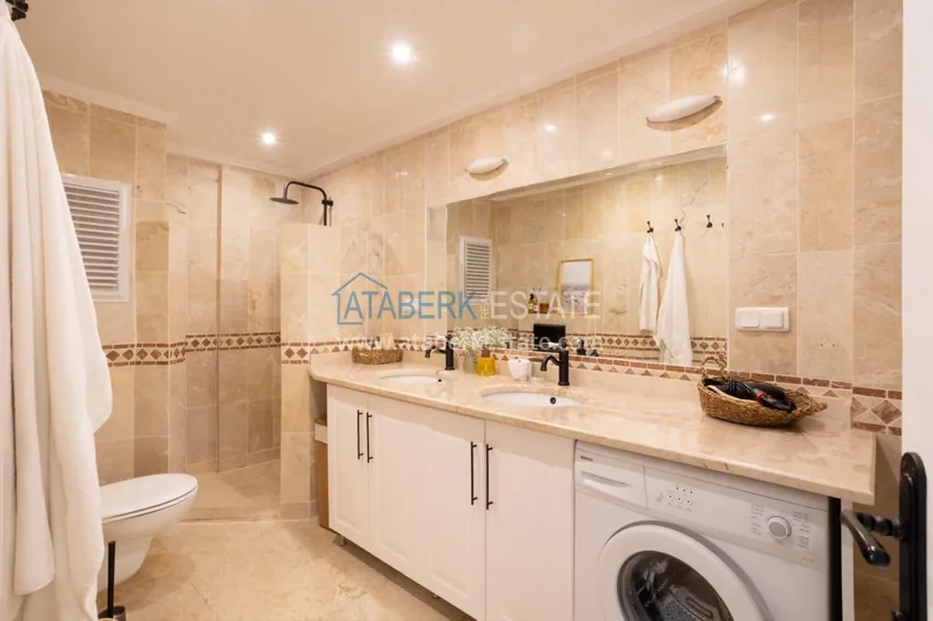 Purchase Apartment 2 + 1 with designer renovation and sea views, Avsallar area - Alanya 22 