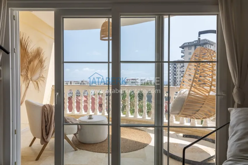 Purchase Apartment 2 + 1 with designer renovation and sea views, Avsallar area - Alanya 25 