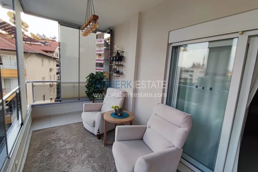 Purchase  5+1 penthouse duplex in the center of Alanya Cleopatra beach area 24 