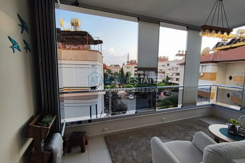 Purchase  5+1 penthouse duplex in the center of Alanya Cleopatra beach area 25 