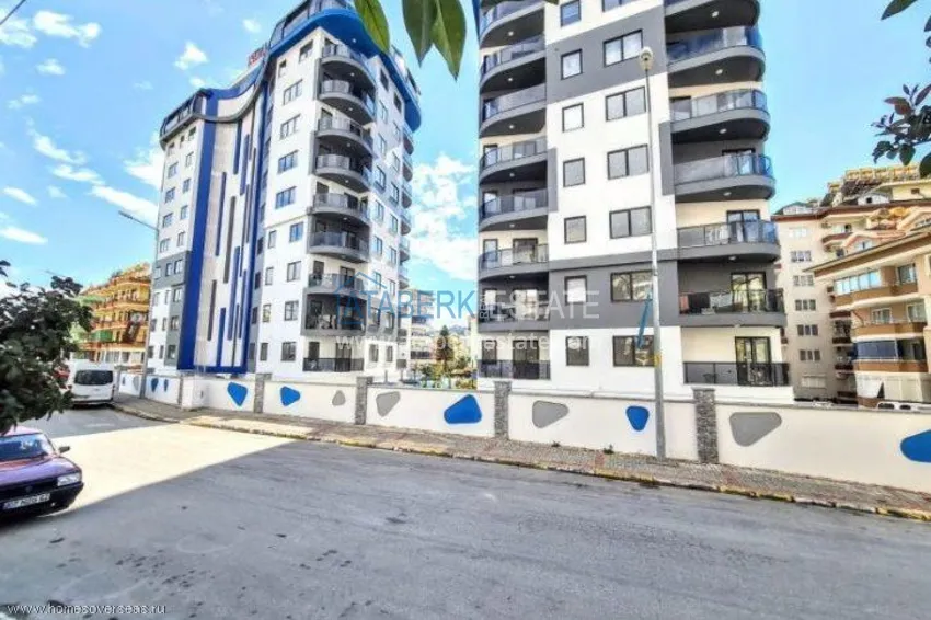 Apartment 2 + 1 furnished in a complex with good infrastructure, center of Alanya 2 