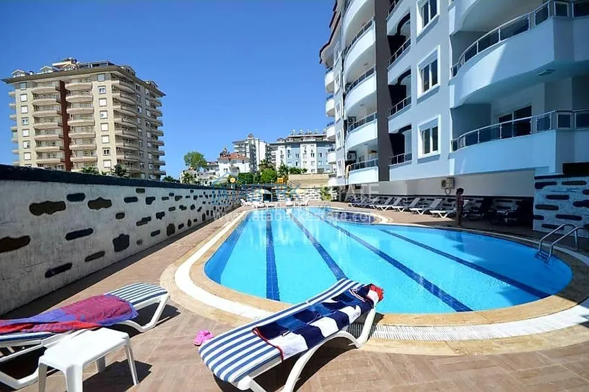 Apartment 1+1 furnished in a complex with good infrastructure, Cikcilli district — Alanya 4 