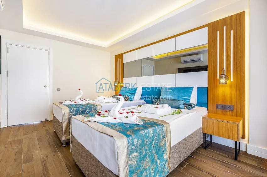 Purchase  Furnished apartments in a five-star hotel with the possibility of obtaining citizenship - Alanya, Konakli 22 