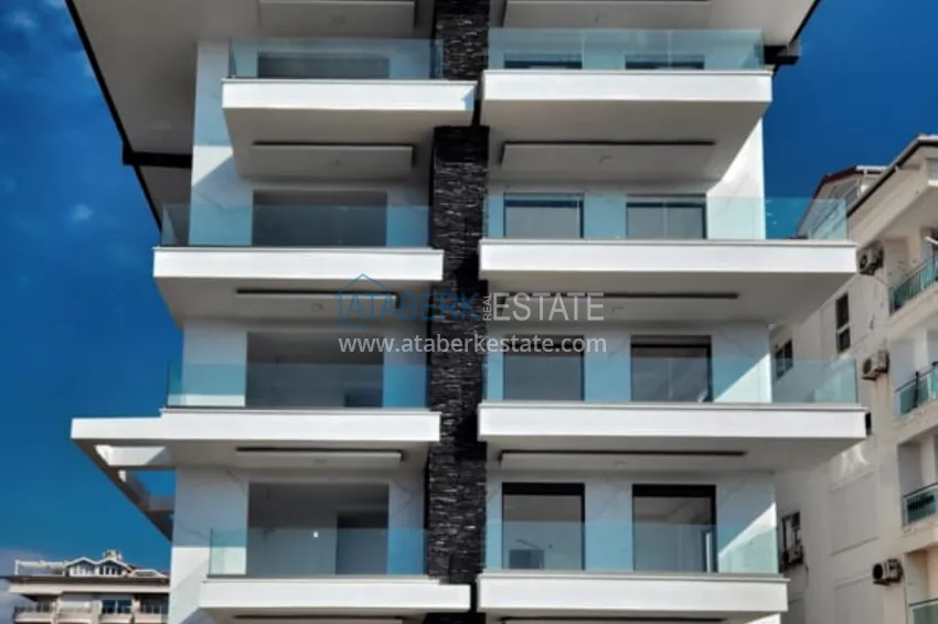 Apartments and penthouses with sea views in a new complex on the first coastline 7 